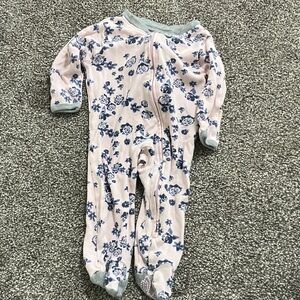 0-3 Burts Bees Baby Pajamas